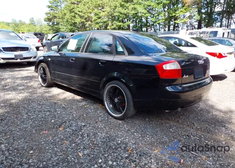 2004 Audi A4 1.8T из США, поврежденный, VIN WAULC68E74A138753